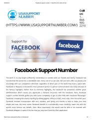 Facebook support number +1-844-905-2210 USA toll-free.pdf