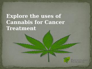 Medical Marijuana for Cancer Treatment.pptx