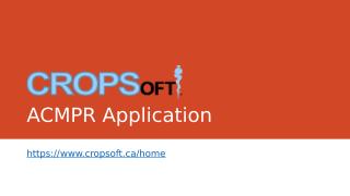 ACMPR Application (2).pptx