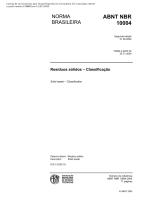 NBR 10004 - 2004 - Classificação de Resíduos Sólidos.pdf