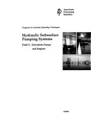 API-1550WB-Hydraulic Subsurface Pumping Systems Unit-1 Downhole Pumps and Engines.pdf